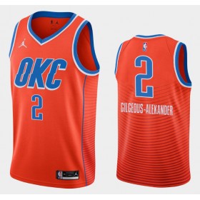 Muški NBA Dres Oklahoma City Thunder Shai Gilgeous-Alexander 2 2020-21 Jordan Brand Statement Edition Swingman